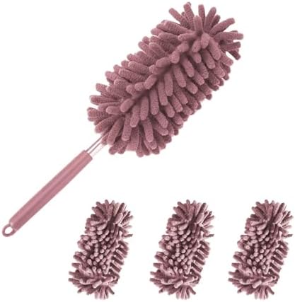 4Pcs Reusable Microfiber Dusters with Extension Pole 1