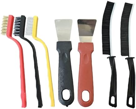 7 Pcs Multi-Purpose Crevice Cleaning Brush Kit