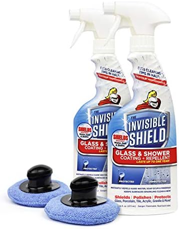 Invisible Shield Glass Shower Coating Spray 2 Pack 16 oz