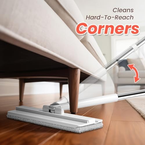 BOMIDI Flat Mop and Bucket Set with Wringer