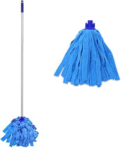 EaseYourDay One Pole with Two Microfiber Mop Heads