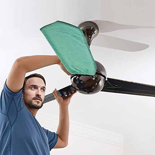 Hosrnovo Fan Duster for Ceiling Fans Washable Microfiber Cleaner