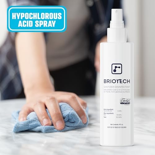 Briotech Hypochlorous Acid Sanitizer Spray 32 fl oz