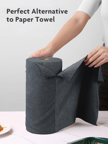 Fantasticlean Microfiber Cloth Roll - 75 Pack DimGray 1