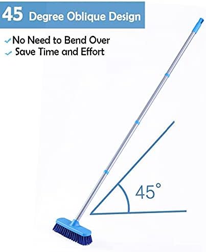 YONILL Deck Brush with 50 Long Handle