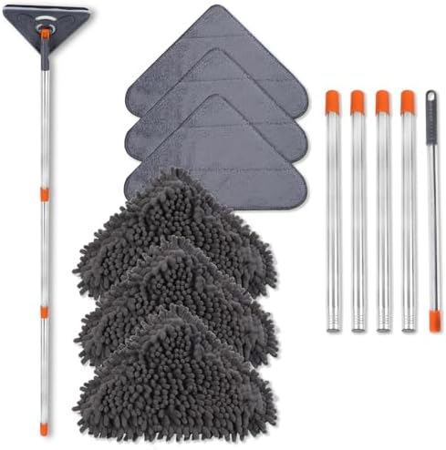 NWGOF Wall Cleaner Mop with 79 Inch Handle
