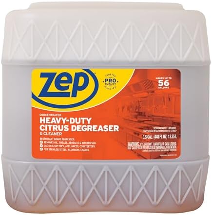 Zep Heavy-Duty Citrus Degreaser Cleaner Concentrate - 35 Gallon