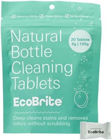 Owala EcoBrite Cleaning Tablets - 20 Pack for Bottles Cups and More