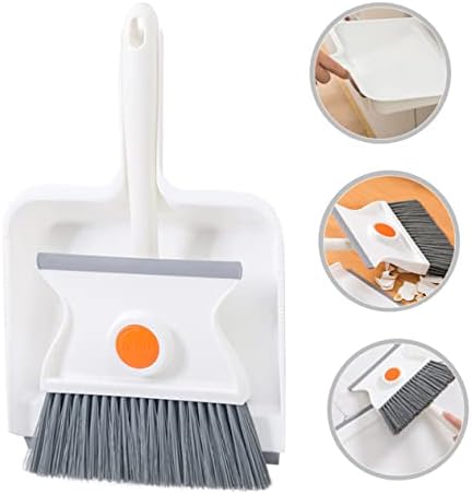 Mini Dustpan and Broom Set for Home and Car