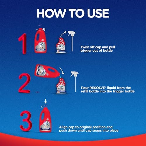 Resolve Pet Expert Carpet Spot Stain Remover Spray Refill 60 Oz