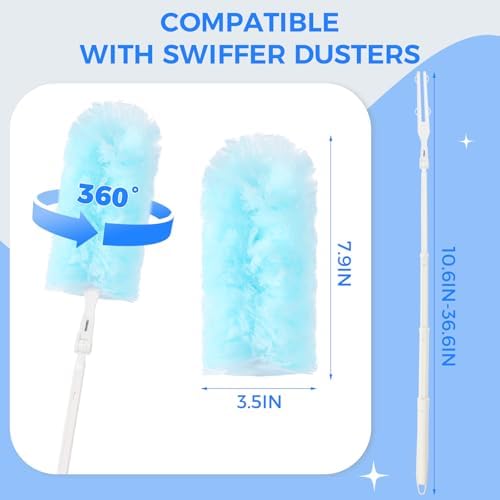Disposable Duster Refills 8-Pack with Extendable Handle