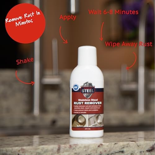 Professional Stainless Steel Rust Remover 4 oz 1