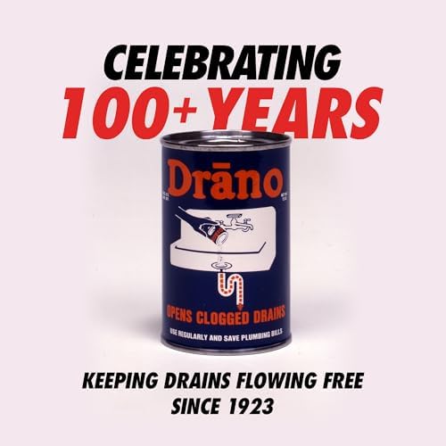 Drano Dual-Force Foamer Clog Remover 17 oz Pack of 5