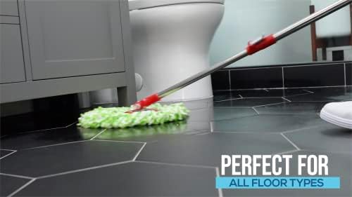 SIMPLI-MAGIC Spin Mop System with 3 Mop Heads