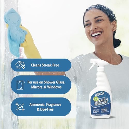 Danco Liquid Rhyno 2-in-1 Shower Glass Cleaner Repellent 1