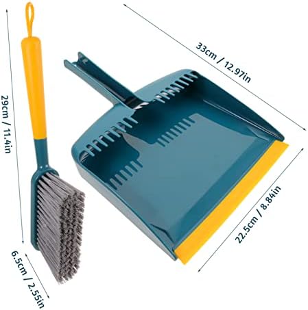 1Set Handheld Broom and Dustpan for Kitchen Home and Car