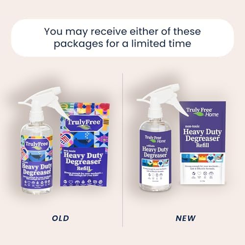 Truly Free Heavy Duty Degreaser 16oz Refill Set