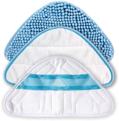 H2O MOP HD Steam Mop Replacement Floor Pads Set