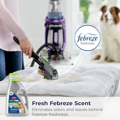 Bissell Professional Pet Carpet Cleaner Shampoo 48 Ounce Silver