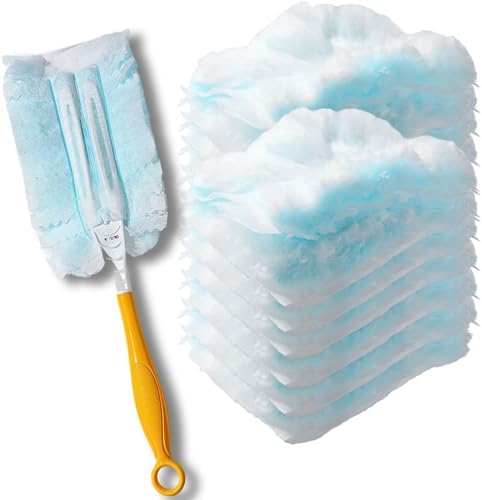Frescares Duster Refills - Static Dust Removal Brush Heads 18PCS Blue