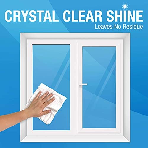 MiracleWipes for Glass - Streak Free 60 Count