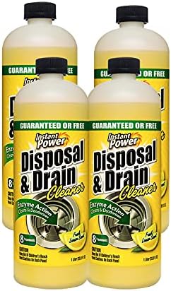 Instant Power Disposal Cleaner with Fresh Lemon Scent