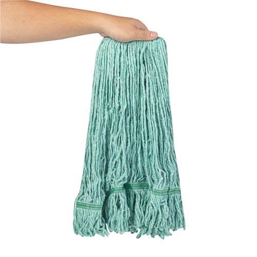 Restaurantware Mop Head Refill - 24 Ounce Cotton Blend Machine Washable