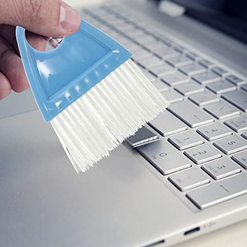 Mini Broom and Dustpan Set 2 Pack for Desktop Cleaning
