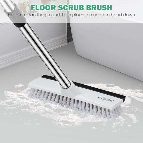 SetSail 2 in 1 Floor Scrubber with Adjustable Handle