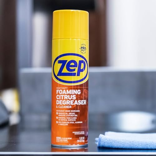 Zep Heavy-Duty Foaming Degreaser 18 Oz Case of 6