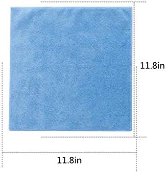 YSLON Rubber Cleaning Gloves 2-Pairs Cleaning Cloth 2-Pack Waterproof Reusable