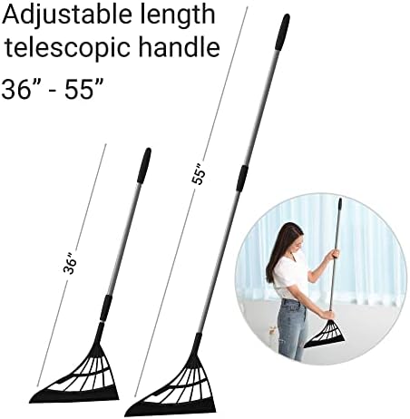 Broombi All-Surface Silicone Broom - Pet Hair Liquid Cleaner
