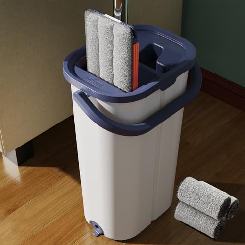 WBKATN Mop and Bucket Set with Wringer for Efficient Cleaning