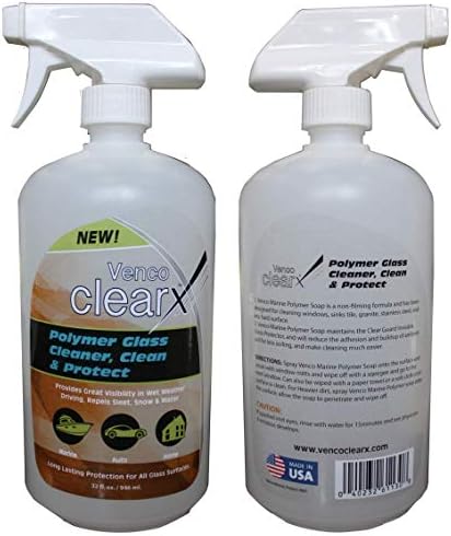 Venco Clear X - 32oz Glass Cleaner 4 Pack 1