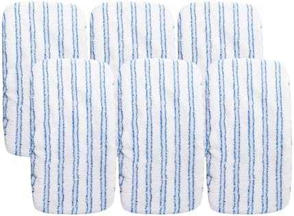 Matthew Microfiber Mop Refills - 6Pcs Reusable for Large Surface