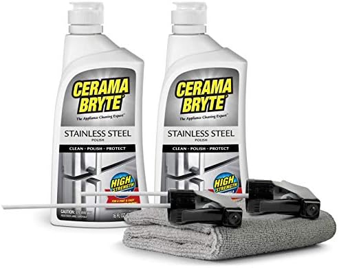 Cerama Bryte Stainless Steel Cleaner 2 Pack