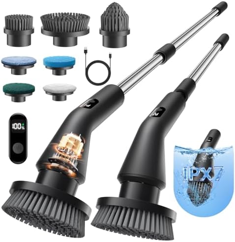 Leebein Electric Spin Scrubber 2 Speeds IPX7 Waterproof