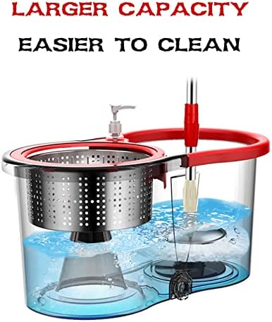 Bop Microfiber Mop with Bucket and Wringer Set
