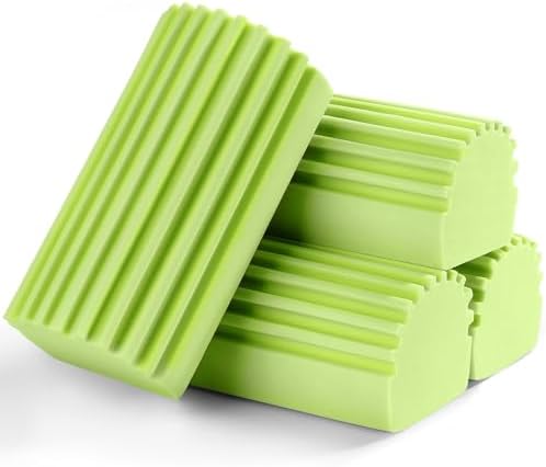 4-Pack Jeymei Non-Scratch Duster Sponges for Multiple Surfaces