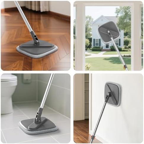 BOMIDI Spin Mop and Bucket Set with Water Separation 1