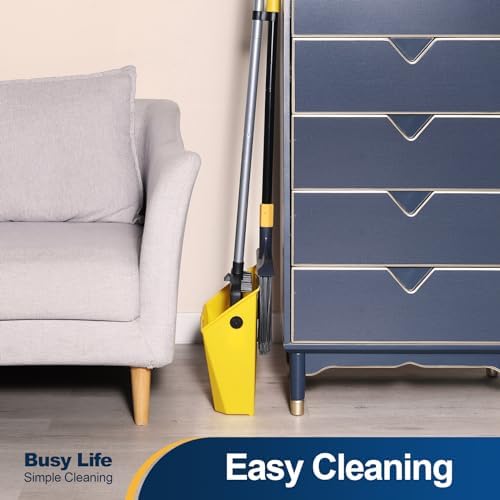 Yocada Commercial Broom and Dustpan Set