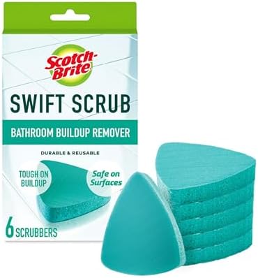 Scotch-Brite Swift Scrub Bath Cleaner Pads 6-Pack