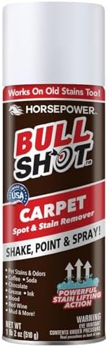 Bull Shot Carpet Stain Remover - Made in USA