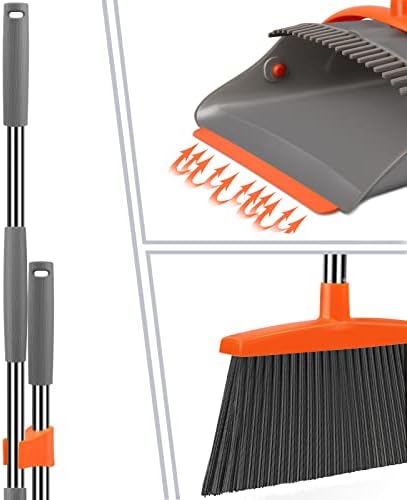Ivandar Hand Broom with Dustpan Combo Set