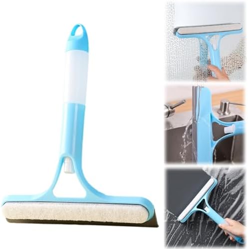 3 in 1 Window Cleaning Scraper Tool with Spray