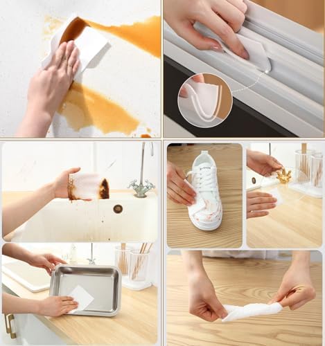 YeahWhee Magic Sponge Eraser Sheets 52Pcs