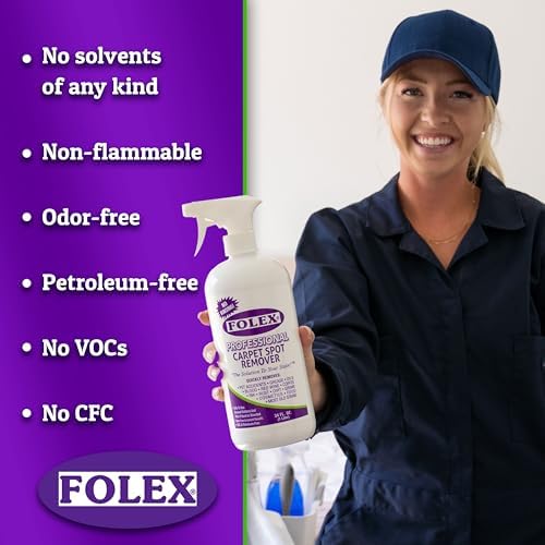 FOLEX Professional Carpet Cleaner Spray 34OZ