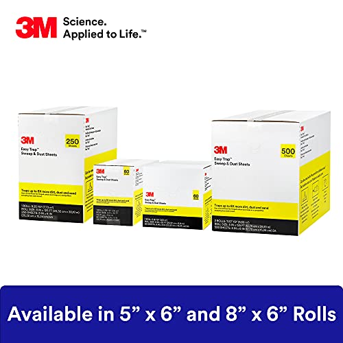 3M Easy Trap Sweep and Dust Sheets 8x6 1 Roll