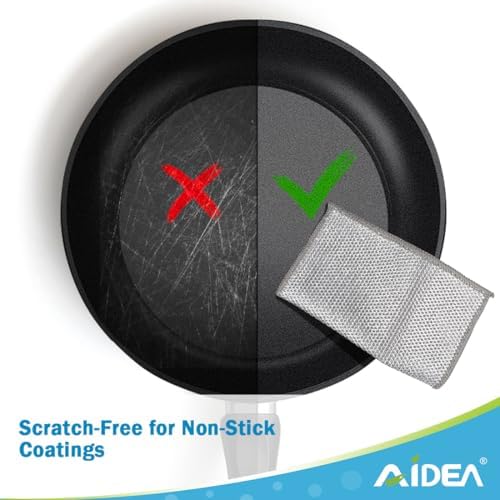 AIDEA Non Scratch Wire Dishcloth 24PK