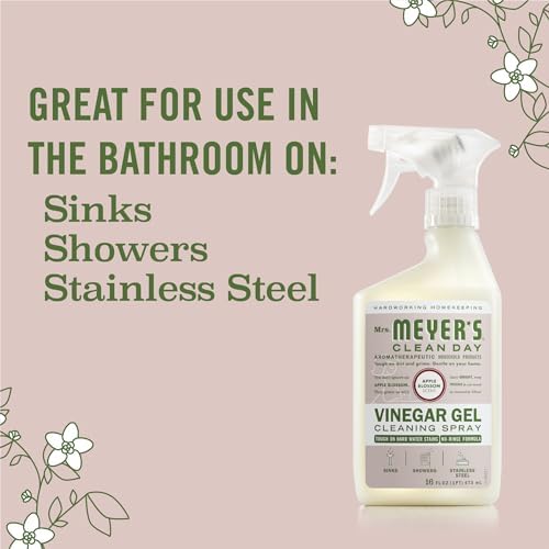Mrs Meyers Vinegar Gel Cleaning Spray 16 Fl Oz